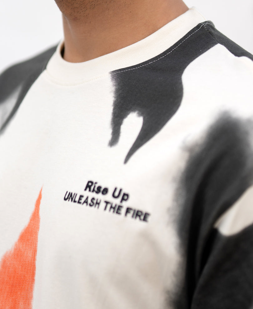 Multicolour Boxy Fit T-Shirt