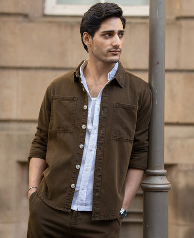 Brown Structured Co-ord Set