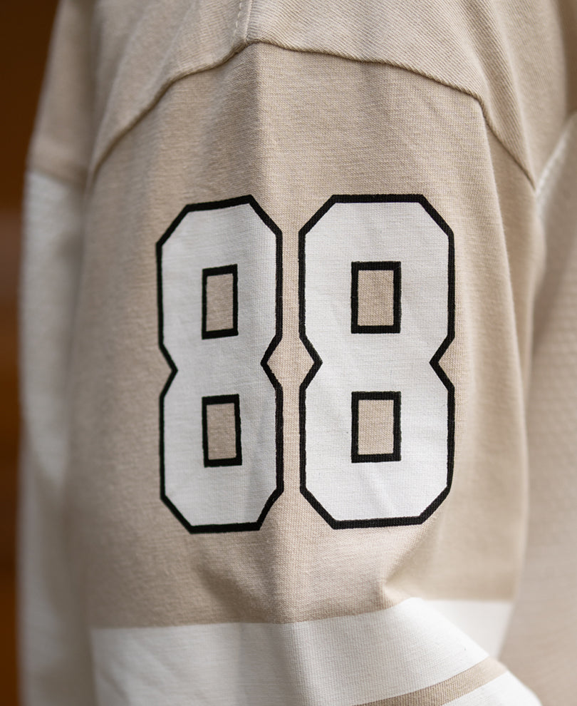 White Printed Oversize T-Shirt.