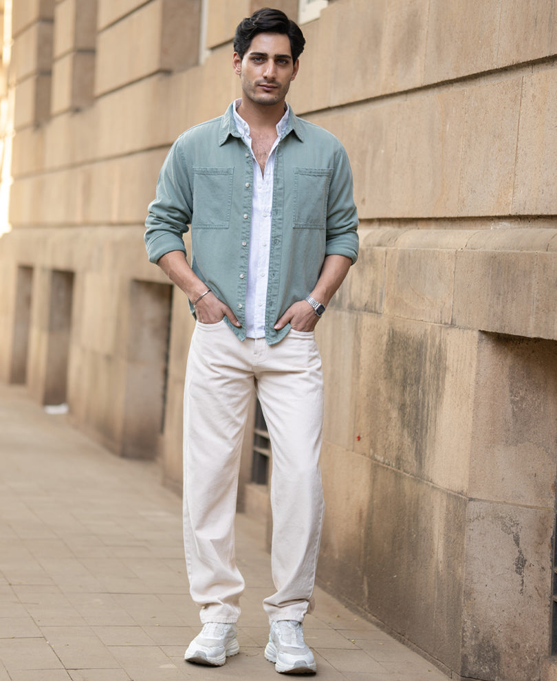 Pista Washed Structured Shirt