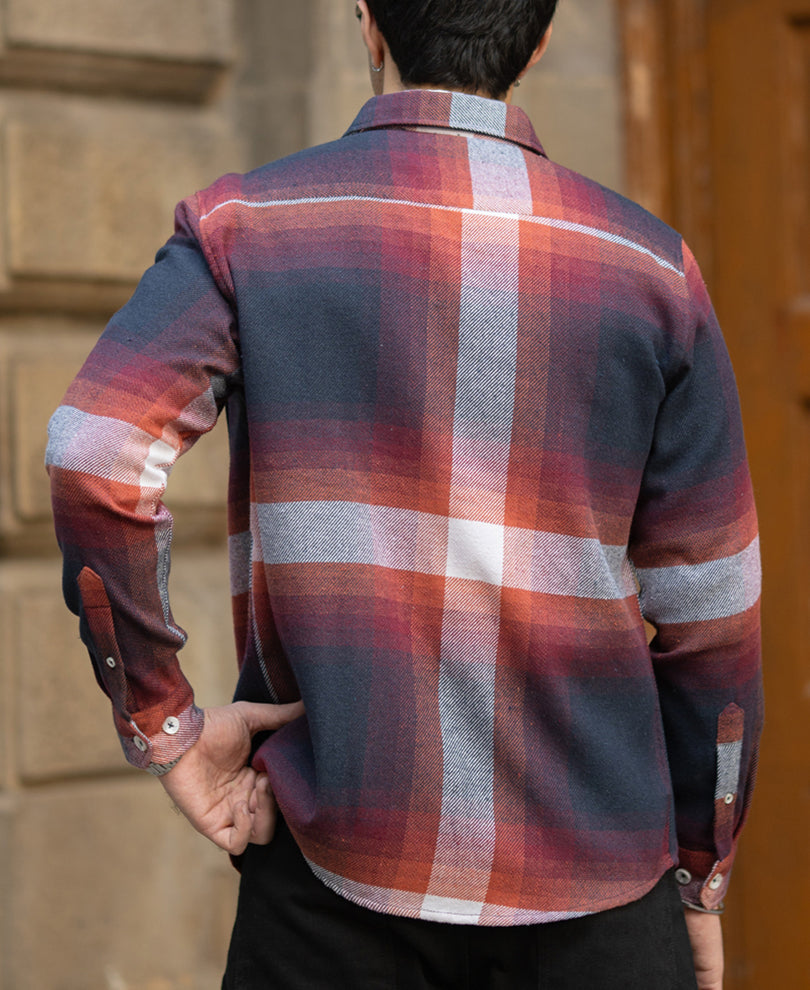 Multicolour Macro Checks Shirt