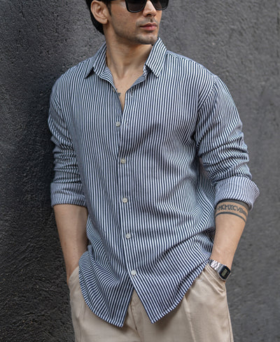 Black & White Striped Shirt