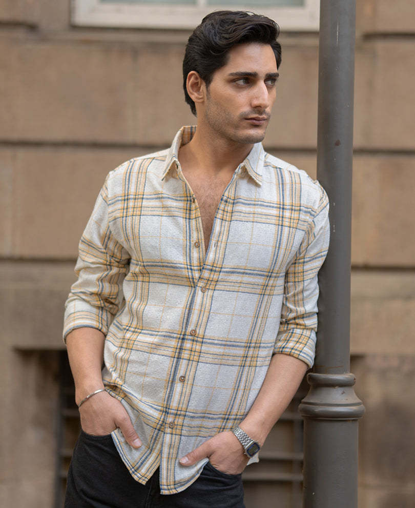 Off-White Lightweight Structure Checks Shirt