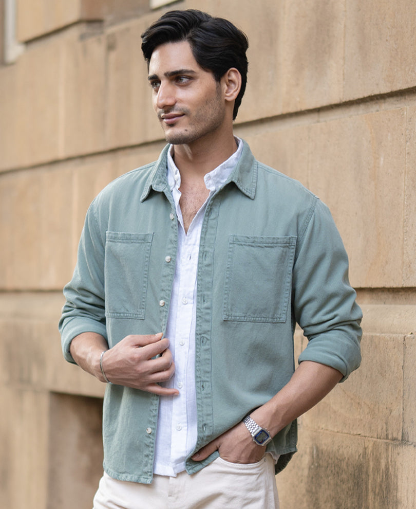 Pista Washed Structured Shirt
