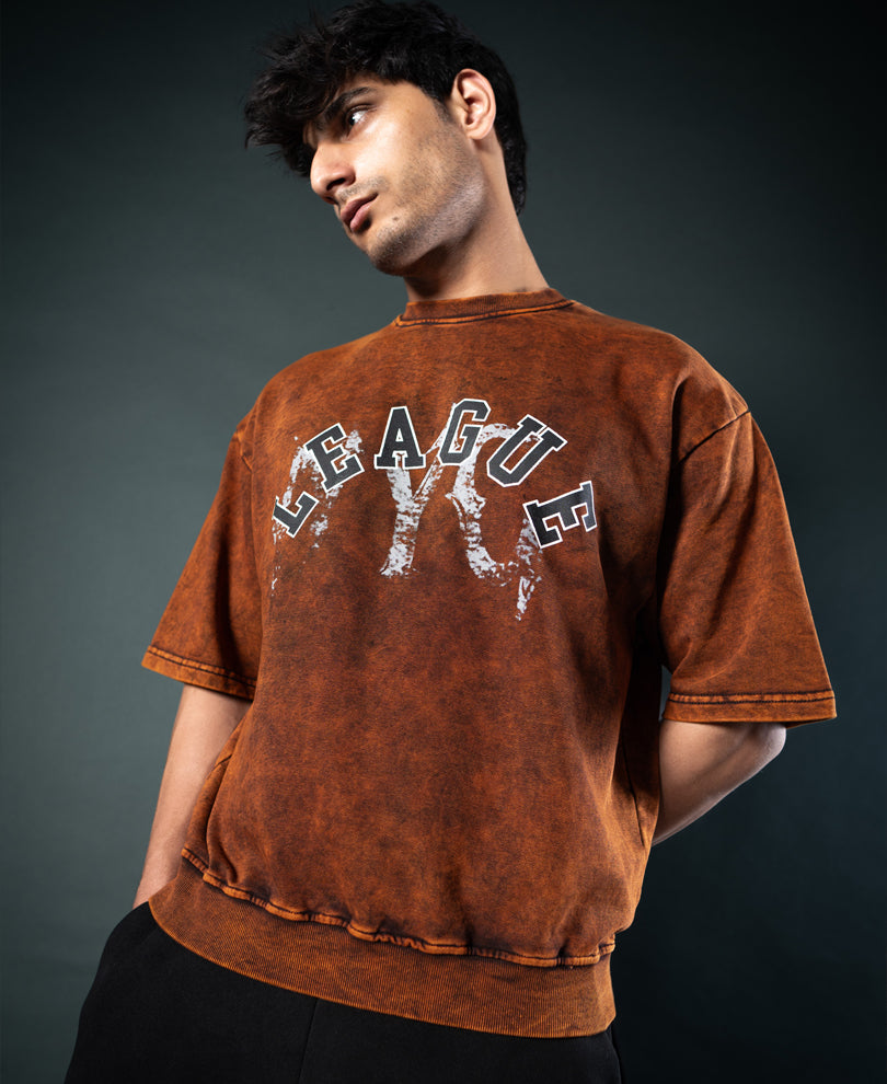 Brown Graphic T-Shirt.