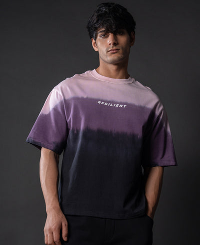 Purple Ombre Oversize T-Shirt.
