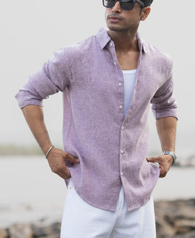 Lilac Structured Shirt
