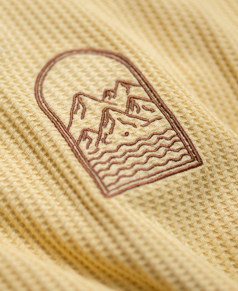 Yellow Structured Ombre T-Shirt.