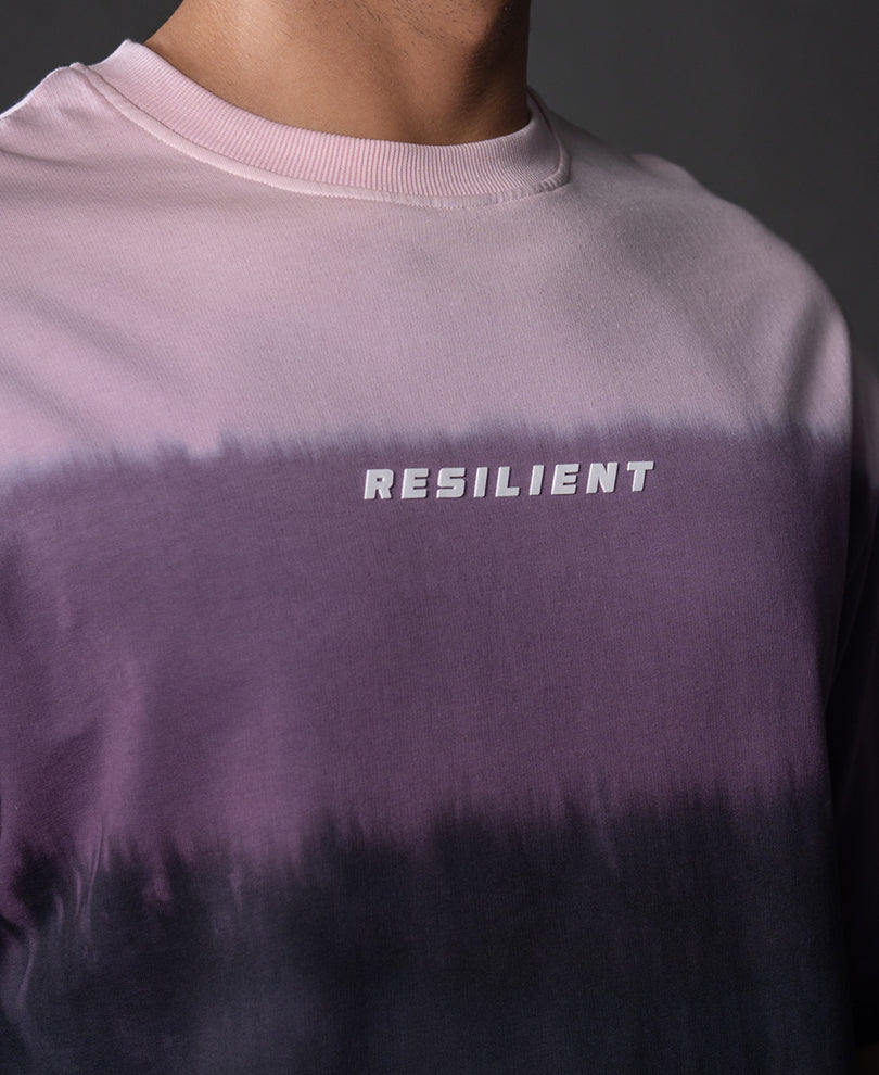 Purple Ombre Oversize T-Shirt.