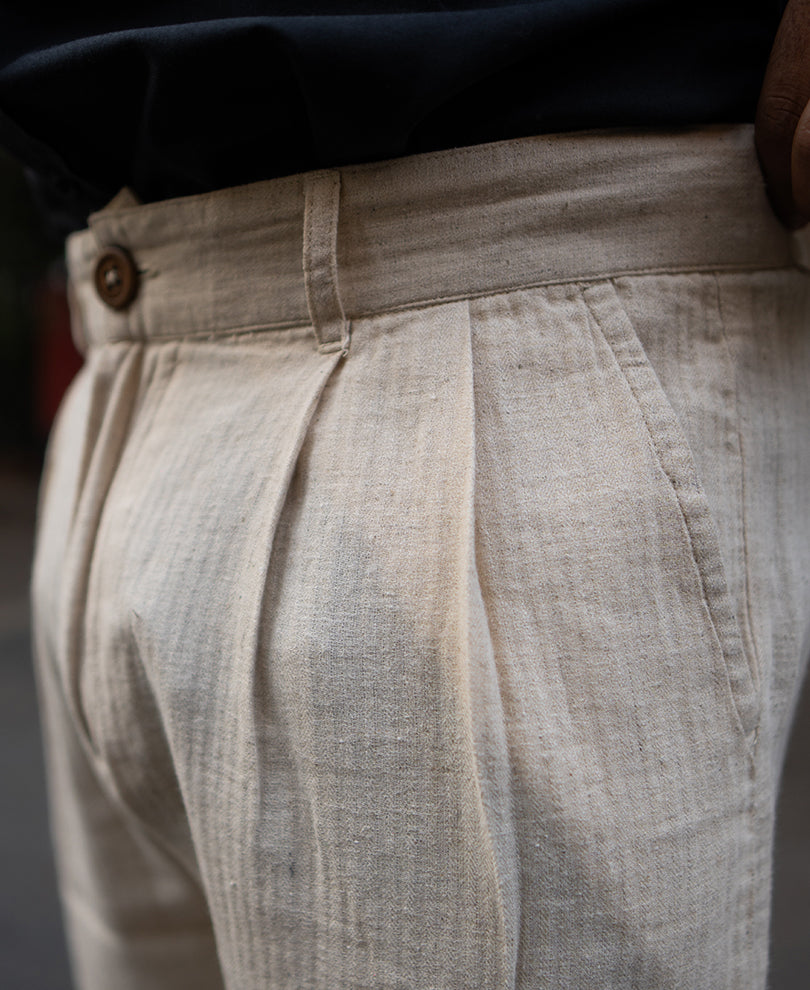 Natural Linen Pant