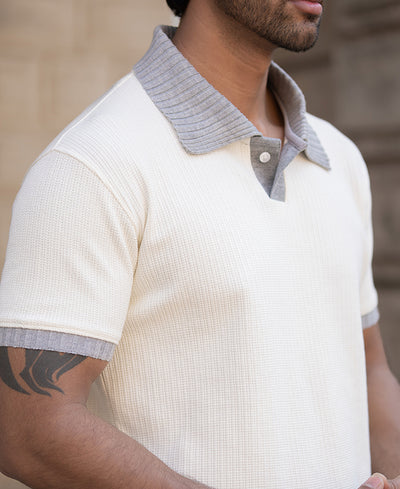 Light Fawn Half Sleeves Regular Fit T-Shirt