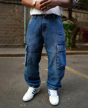 Blue Denim Baggy Fit Jeans