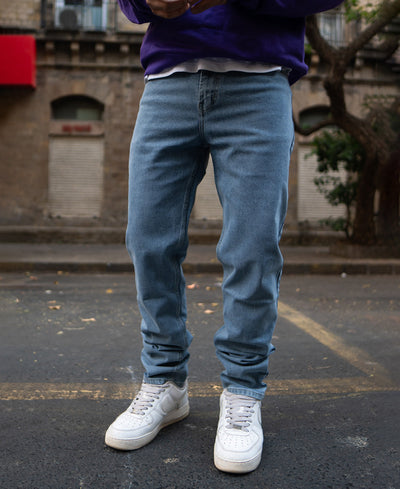 Blue Denim Regular Fit Jeans