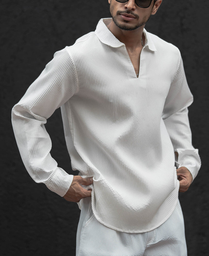 White Structured Cordset