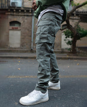 Olive Regular Fit Cargo Pant