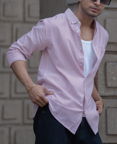 Red Stripe Shirt
