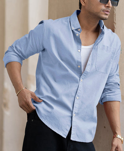 Sky Blue Oxford Shirt