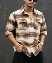 Multi Colour Checked Regular Fit Full Sleeves Shirt