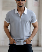 Cloud Blue Regular Fit Half Sleeves T-Shirt