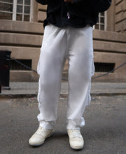 White Technical Cargo Pant
