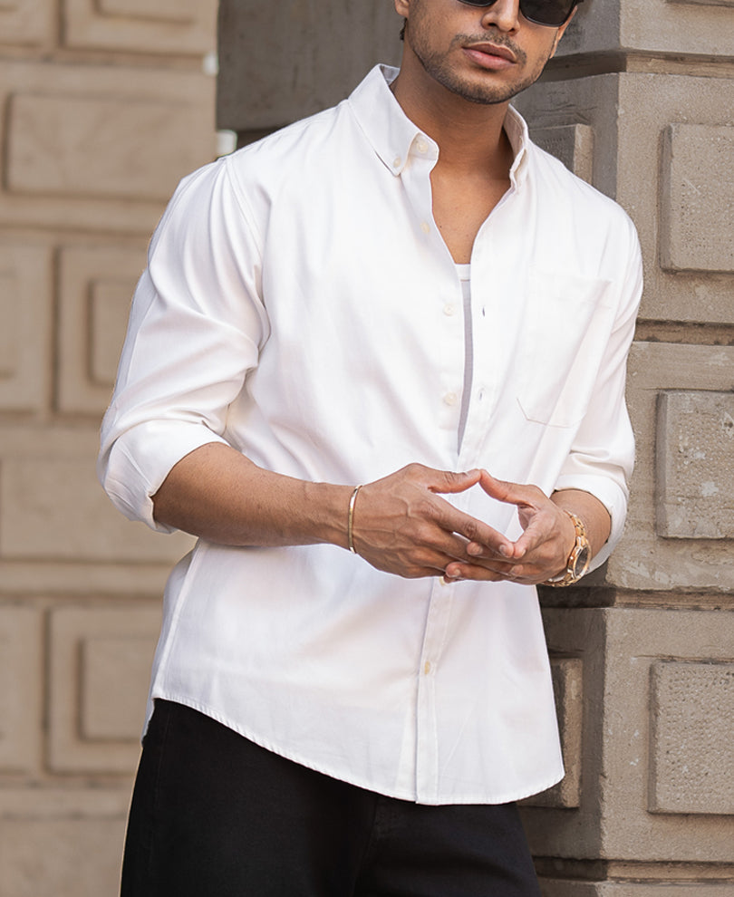 White Oxford Shirt