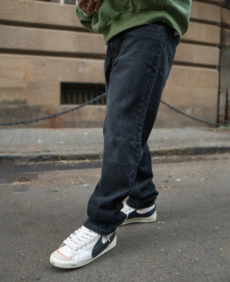 Charcoal Baggy Jeans