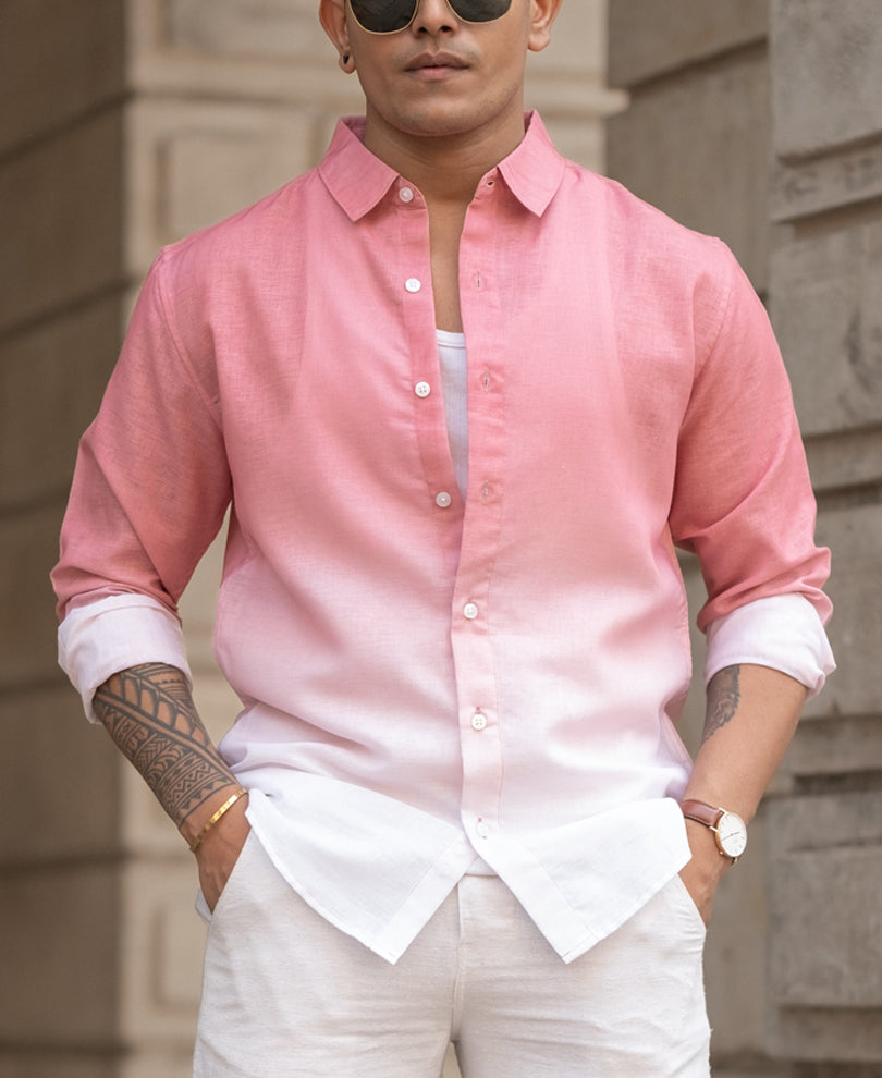 Coral Ombre Shirt