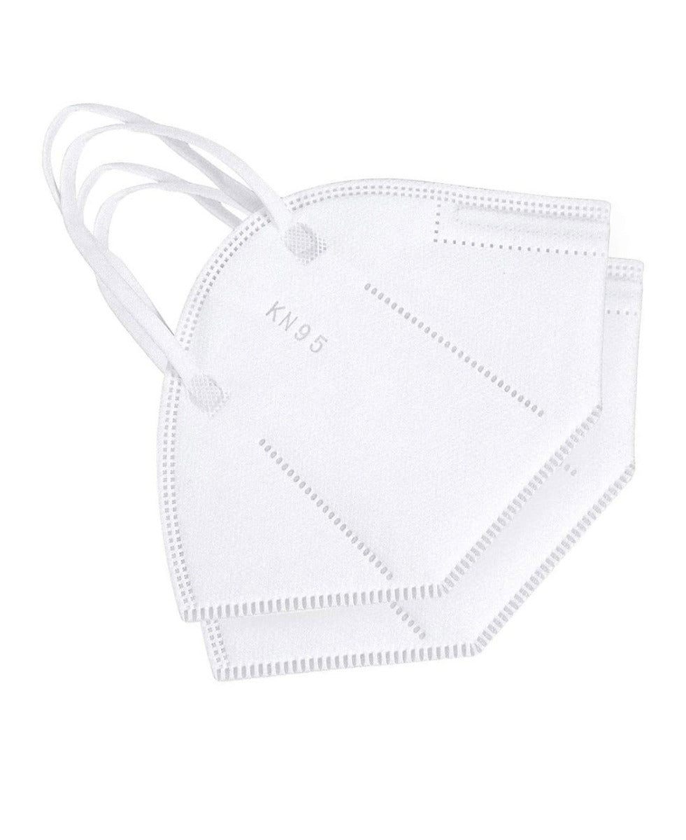 White Unisex N95 Mask.